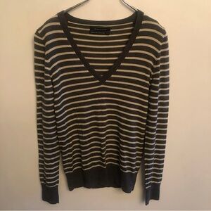 Club Monaco Merino Wool Striped Sweater